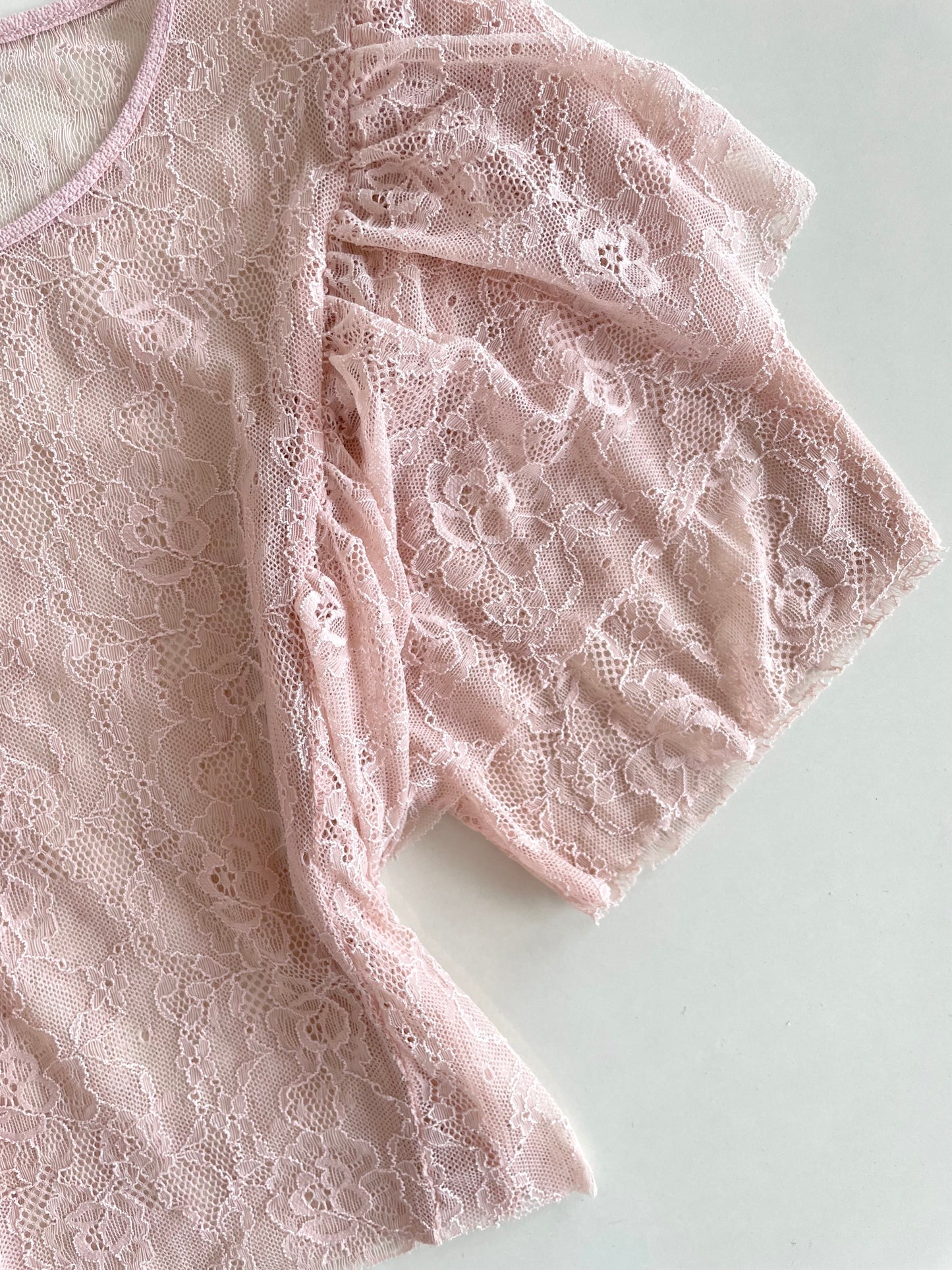 Zara Sheer Lace Top-Bust 34 to 36