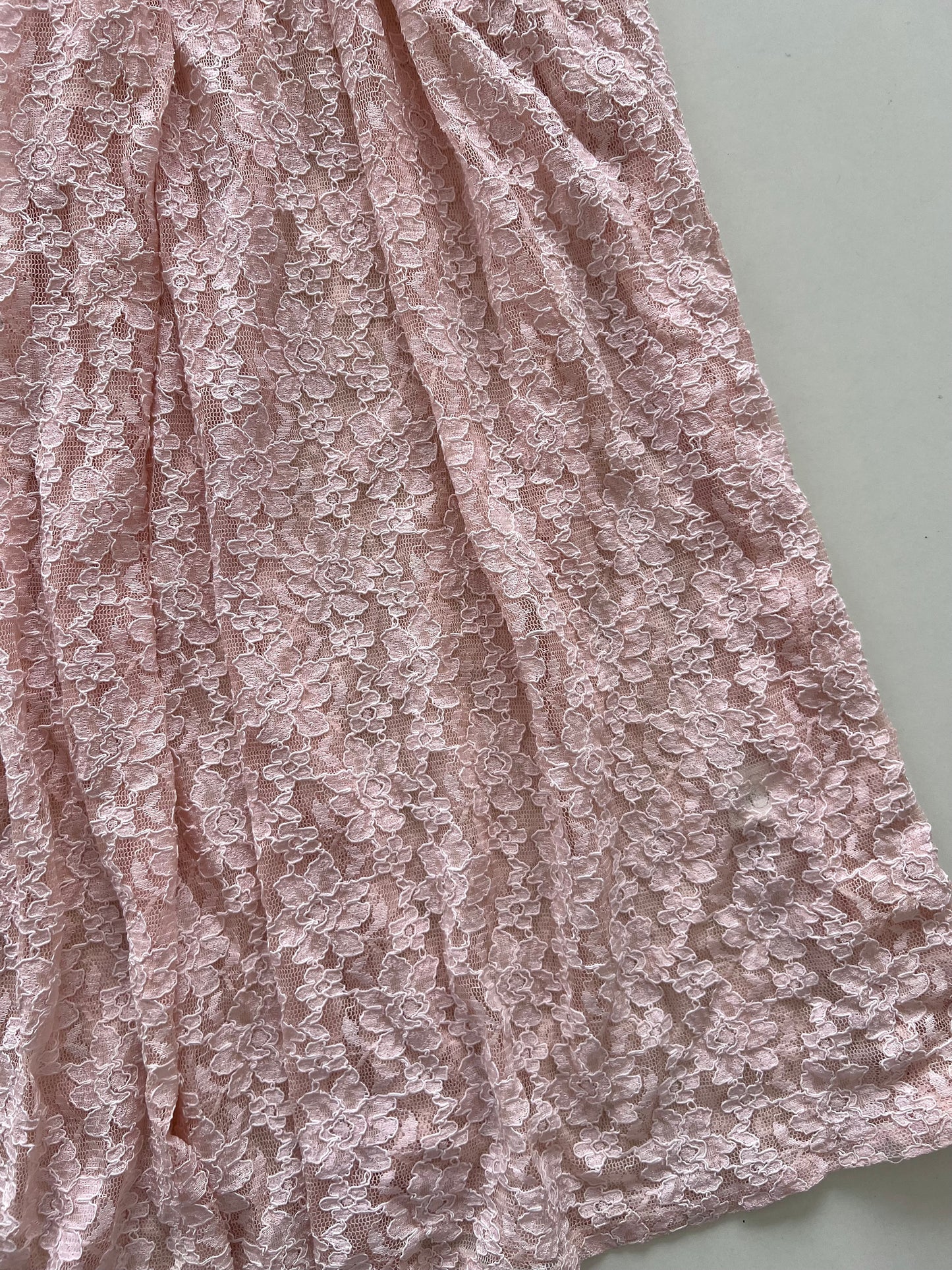 Dinya Vintage Lace Sheer Dress-Bust 34 to 36