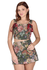 Load image into Gallery viewer, Garden Of Time Tapestry Bustier (Brand New)