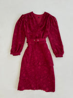 Load image into Gallery viewer, Roses Vintage Dress-Bust 44