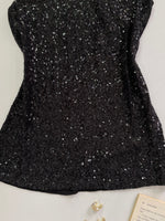 Load image into Gallery viewer, Camaïeu Sequin Vintage Top-Bust 32 to 34