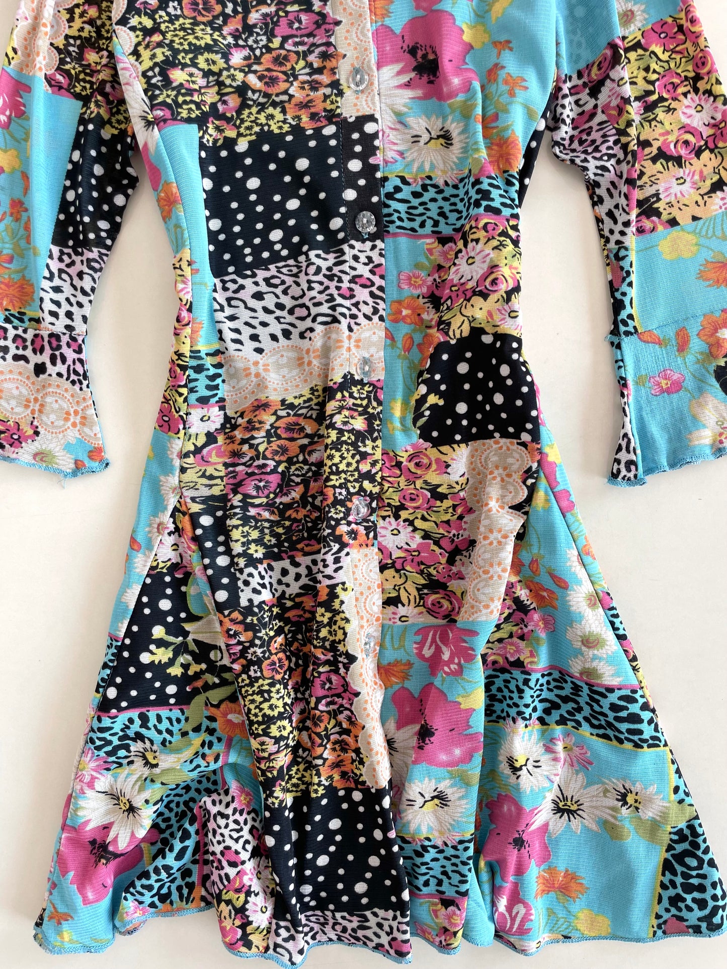 Sylvia Oh by Monte Milano Vintage Dress-Bust 36