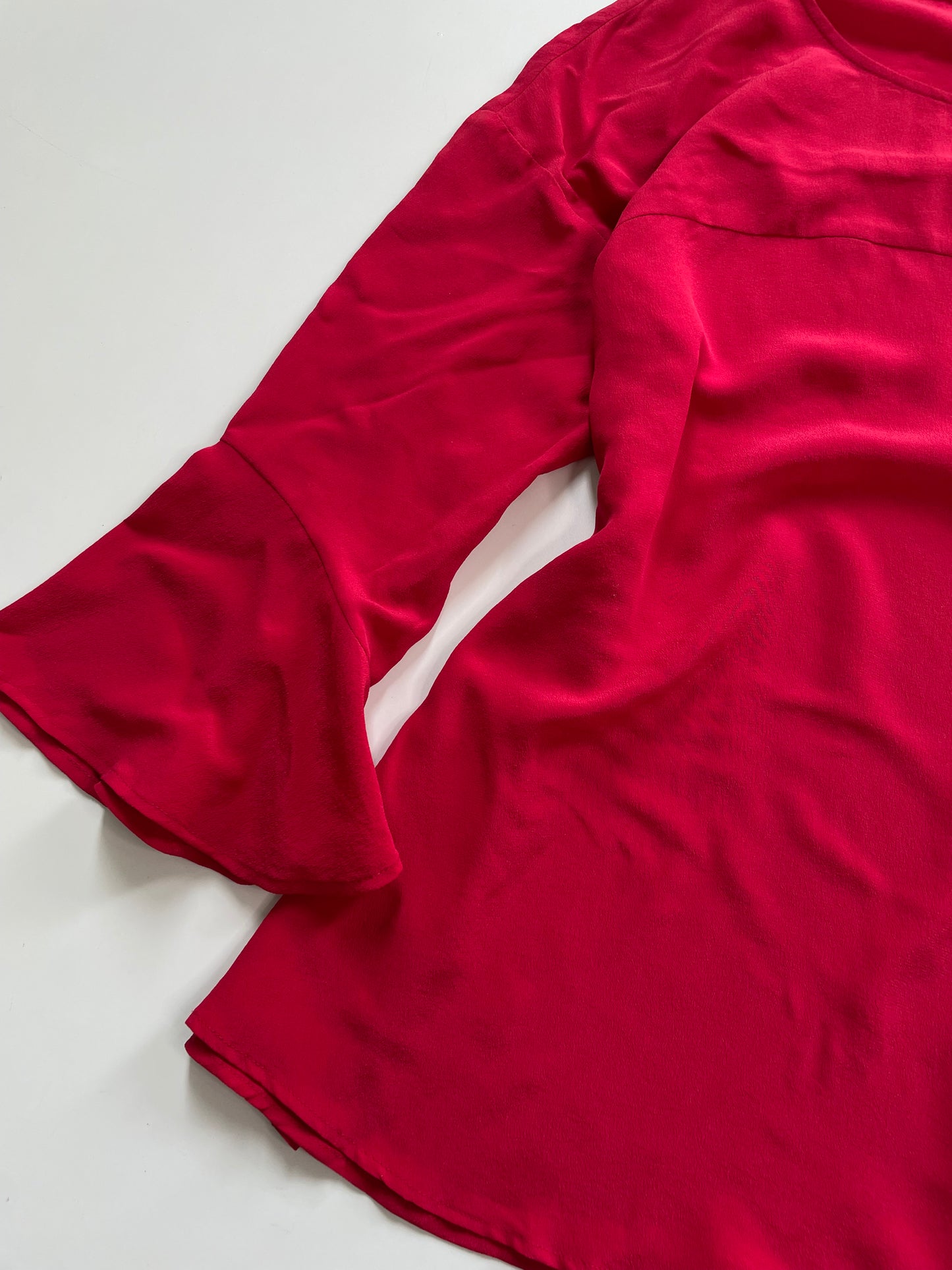 100% Silk Top-Bust 36