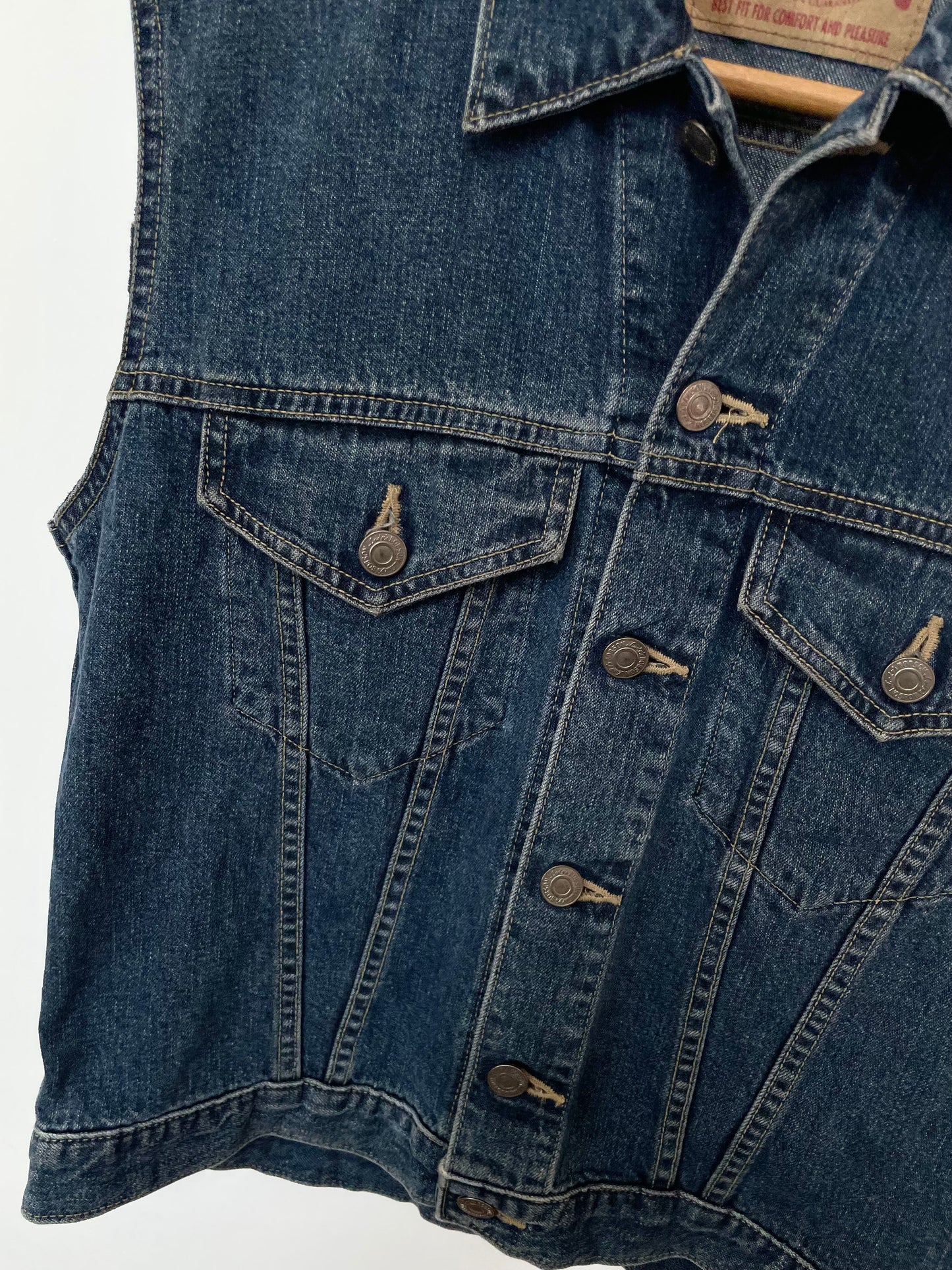Bobson Lady’s Denim Vest-Bust 38
