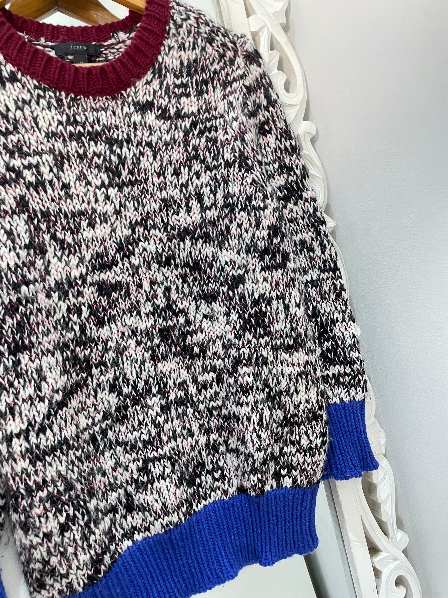 J Crew Chunky Pinterest Sweater-Chest 40