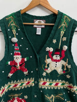 Load image into Gallery viewer, Tiara Vintage Christmas Sweater Vest-Bust 44