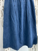 Load image into Gallery viewer, Denim Long Skirt-Waist 26 to 28