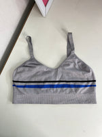 Load image into Gallery viewer, GREY SPORTS BRA - BUST 30 to 34