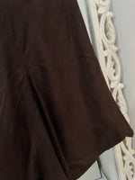 Load image into Gallery viewer, Vintage Suede Skirt-Waist 28