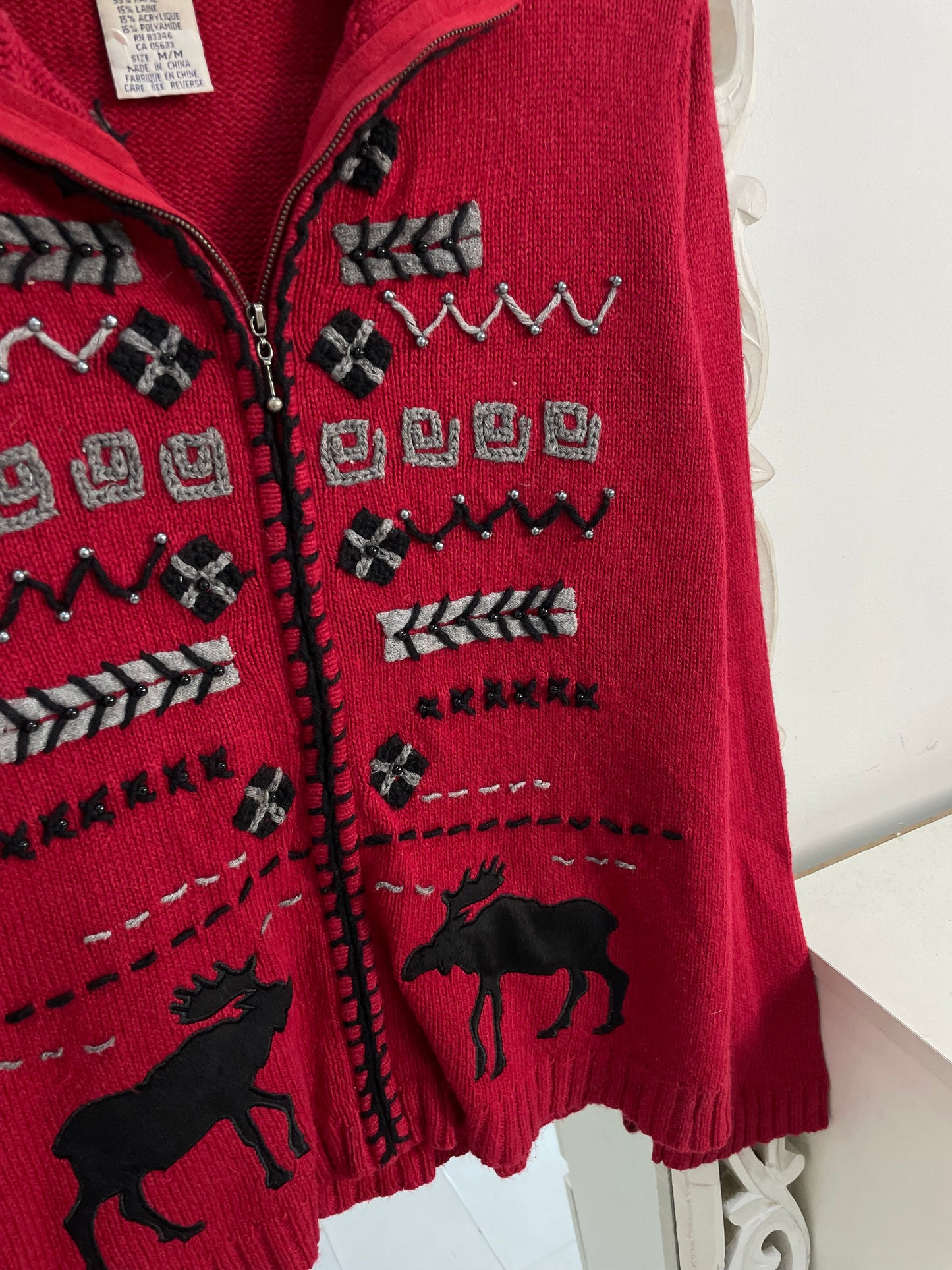 Timberlea Embroidered Sweater-Bust 42