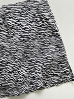 Load image into Gallery viewer, ZEBRA PRINT SKIRT - WAIST 32 to 34