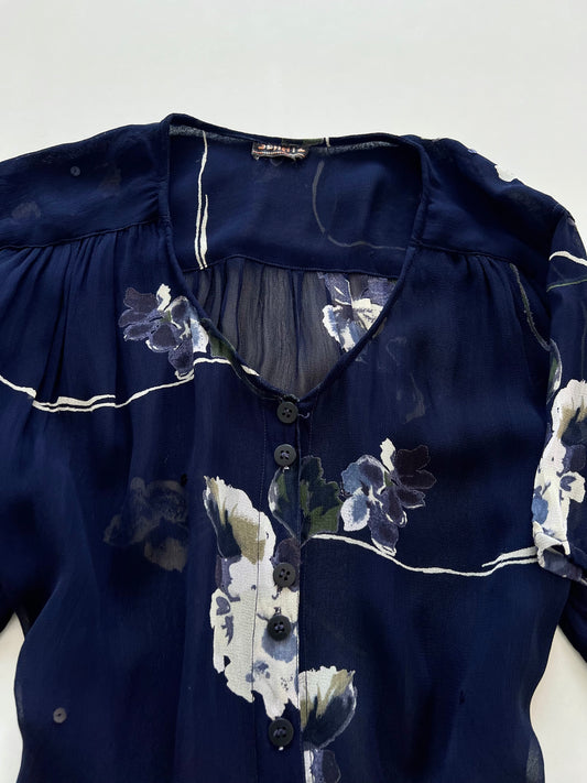 Vintage Sheer Shirt-Bust 46