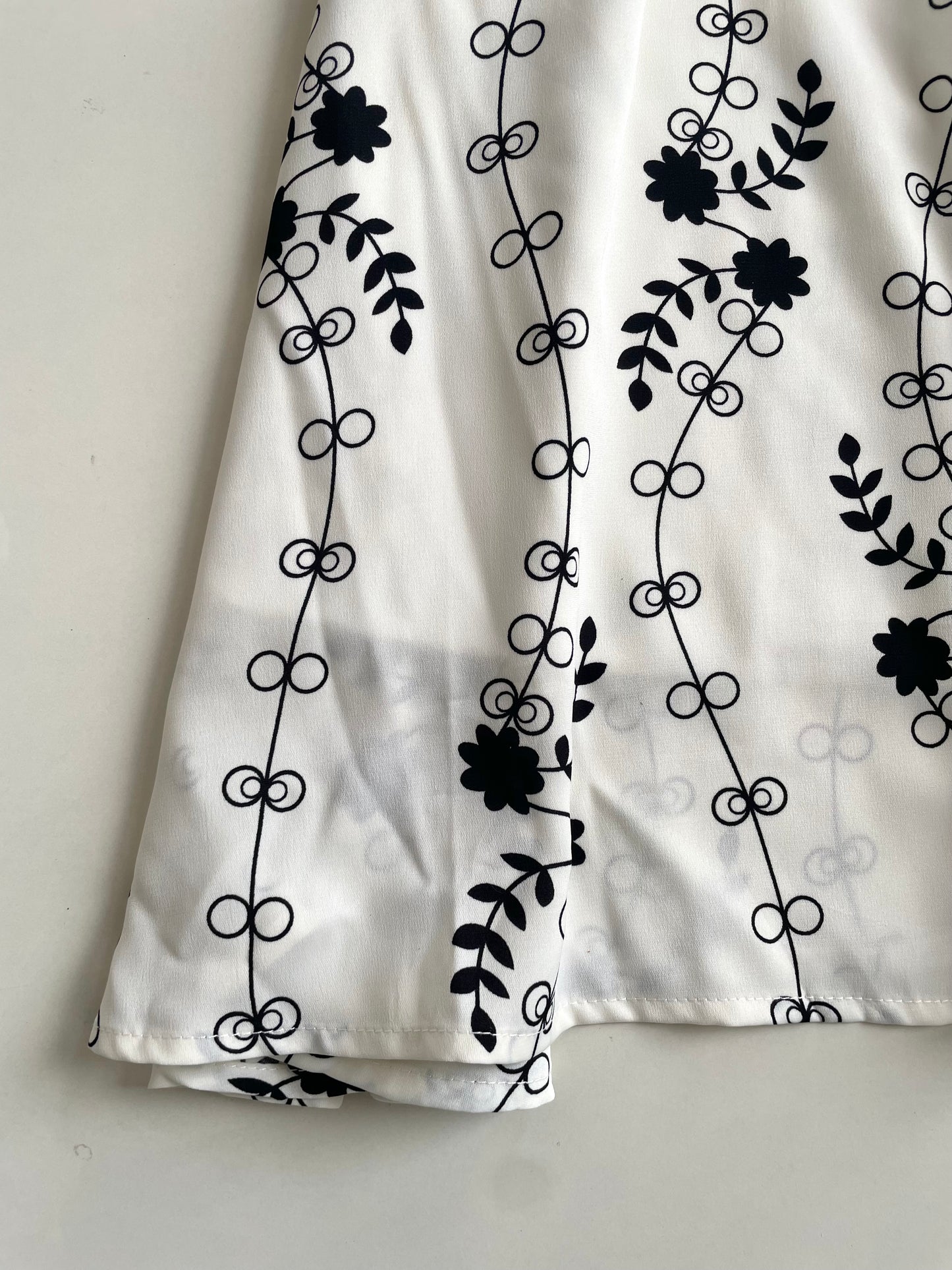 Vintage Flower Skirt-Waist 28 to 30