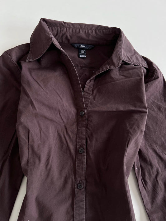 H&M 95% Cotton Shirt -Bust 34
