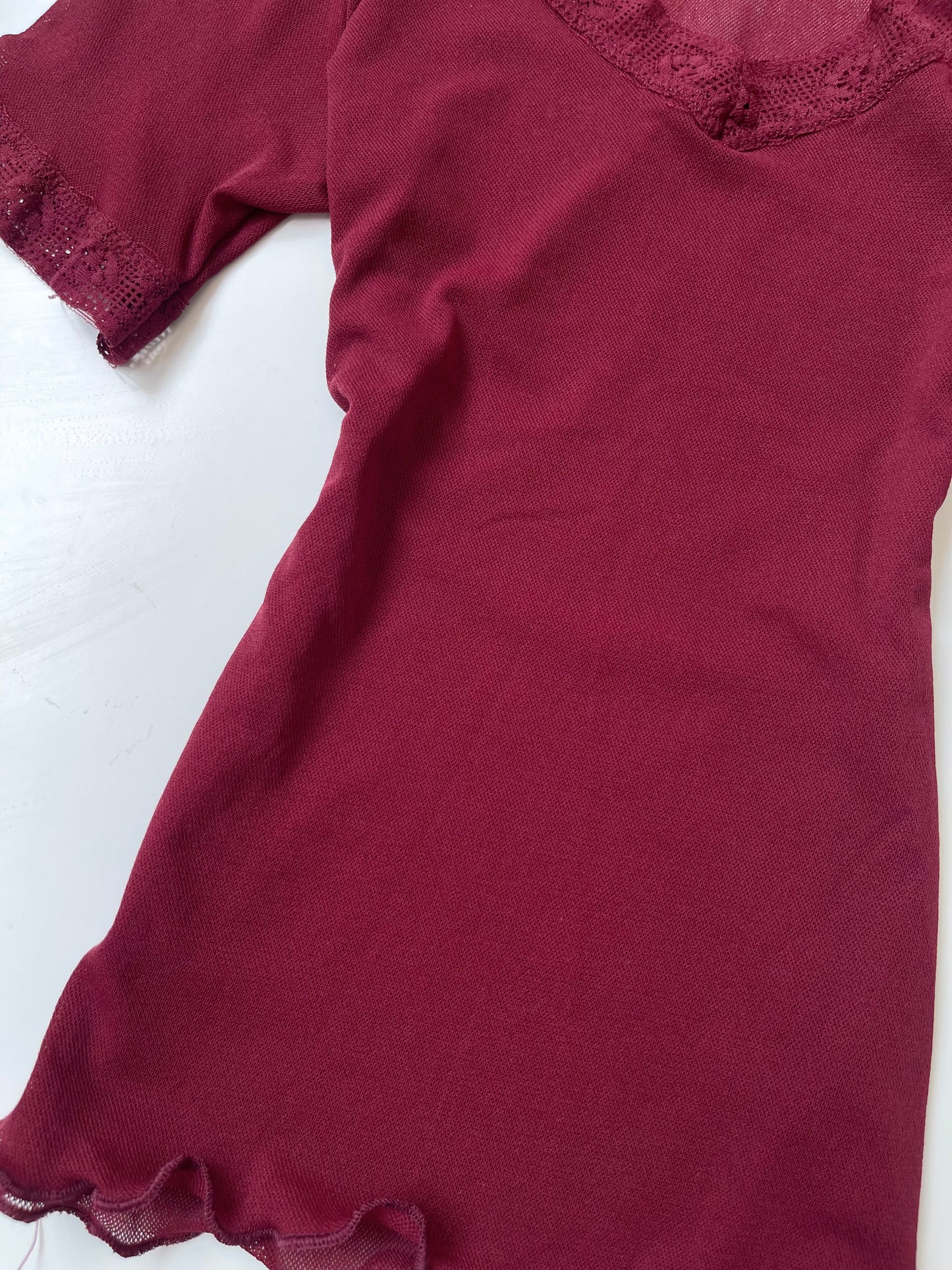 Mg Classic Sheer Vintage Top-Bust 30 to 32