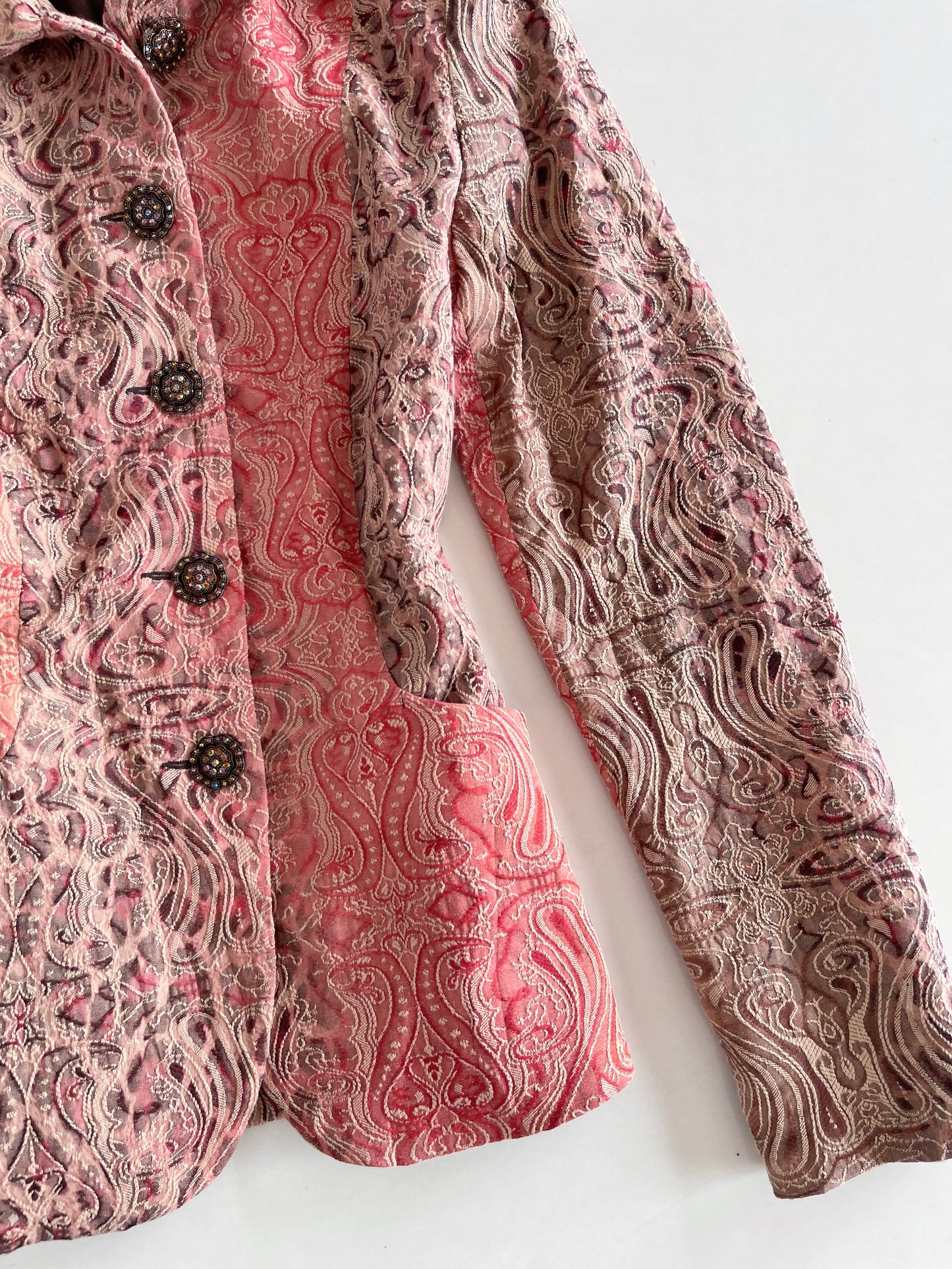 Vintage Embroidered Blazer-Bust 34