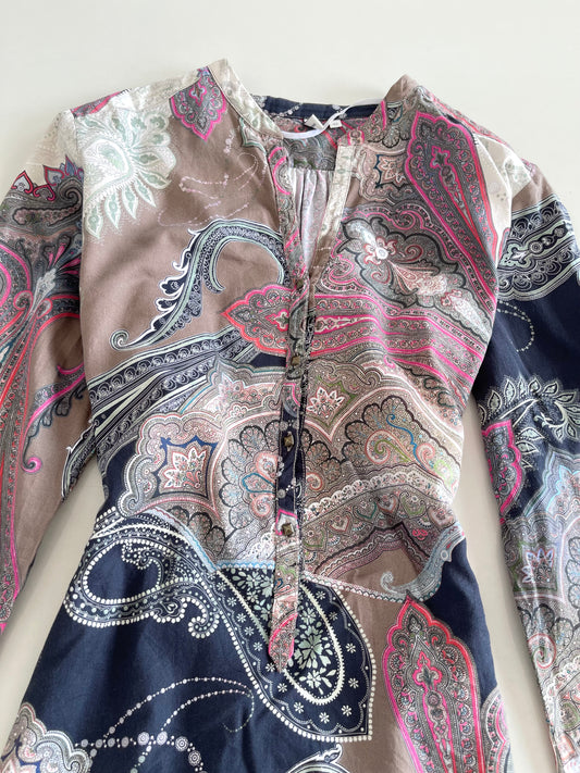 Paisley 100% Cotton Shirt -Bust 44