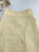 Load image into Gallery viewer, Butter Yellow Skirt-Waist 28