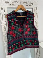 Load image into Gallery viewer, Christmas Sweater Vest-Bust 40