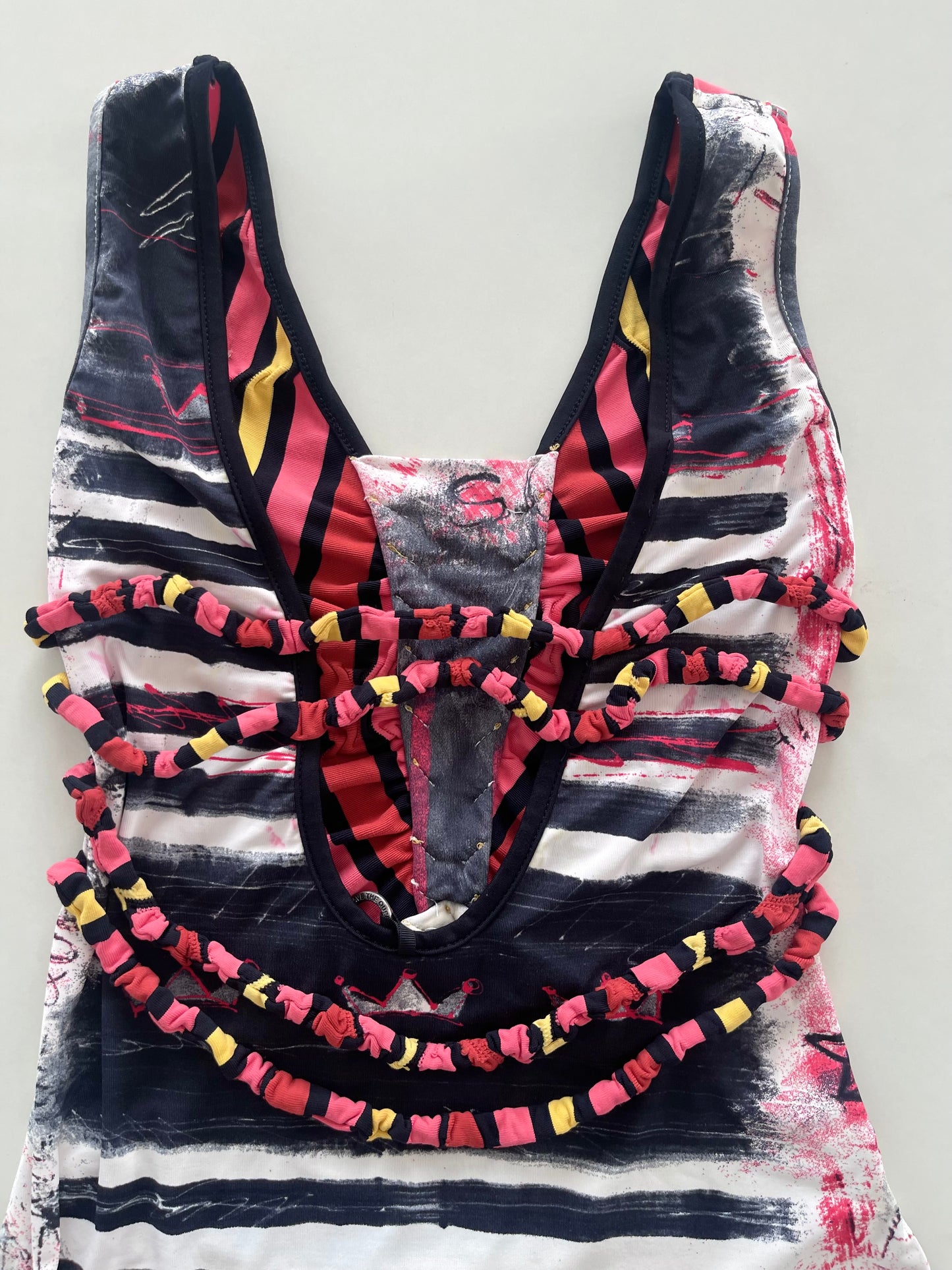 Vintage Artwork Dress-Bust 34 to 36