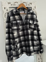 Load image into Gallery viewer, Fleece Lined Super Thick Shacket-Chest 46