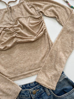 Load image into Gallery viewer, Beige Top-Bust 30 to 32