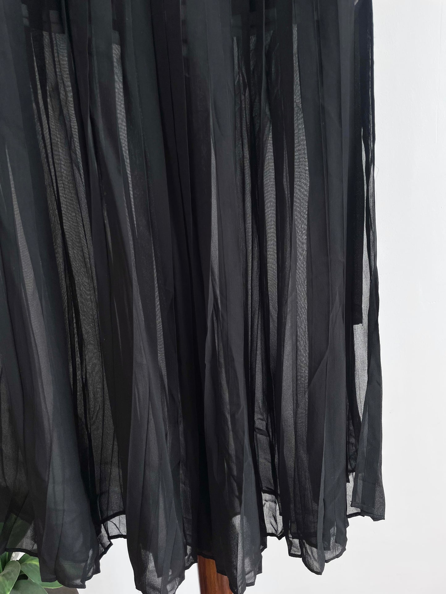Black Skirt With Inbuilt Shorts-Waist 24 to 30