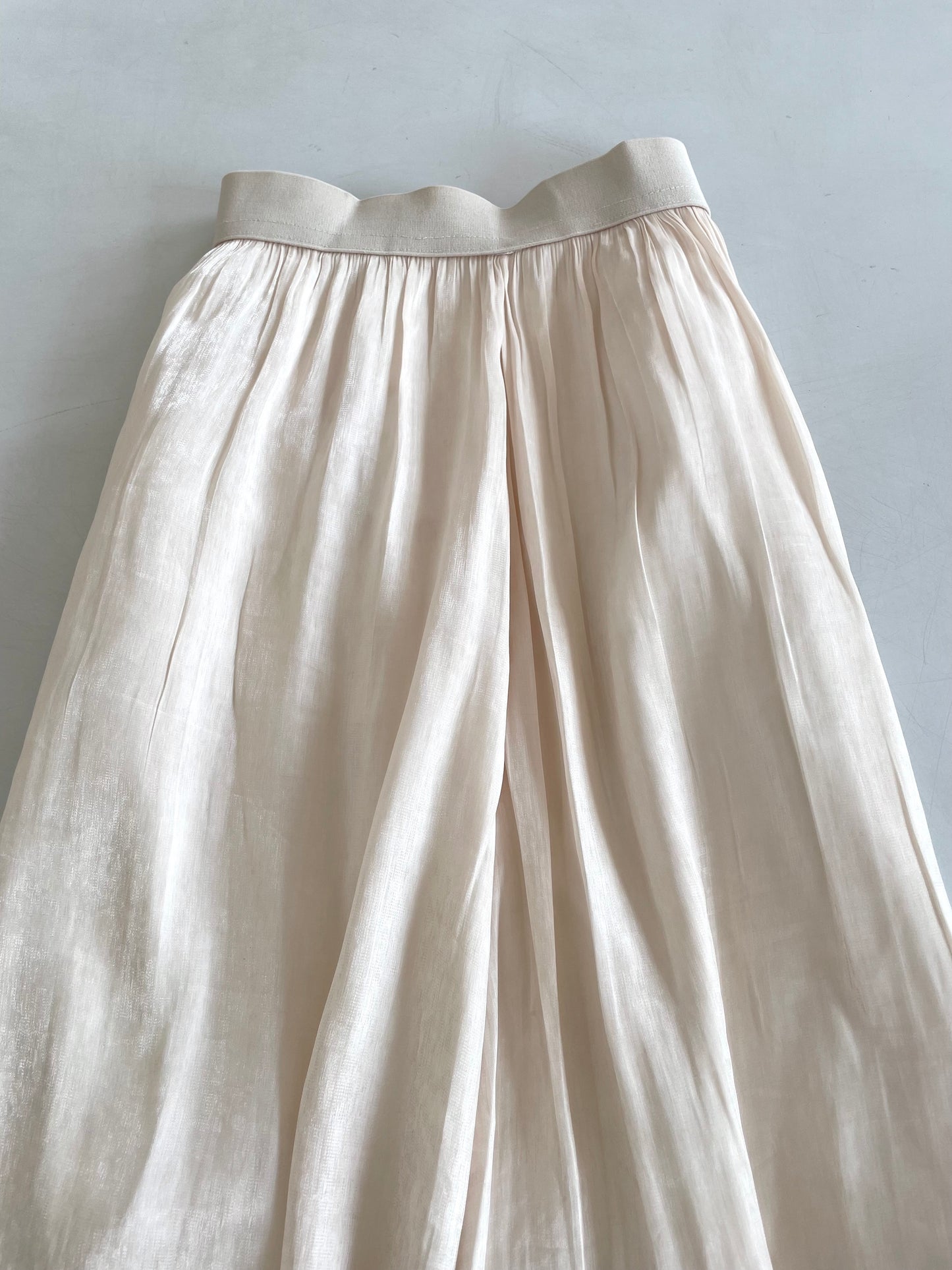 Metallic Organza Skirt-Waist 28 to 32