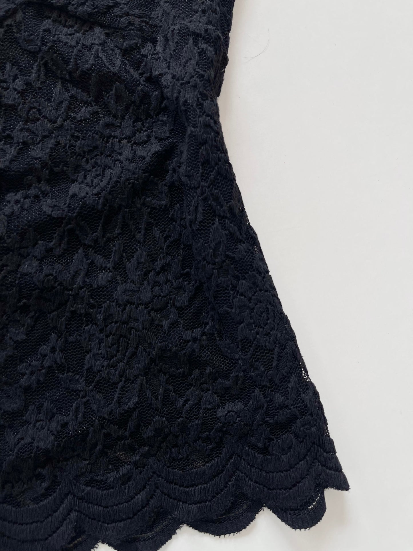 Lace Sheer Top-Bust 34 to 36