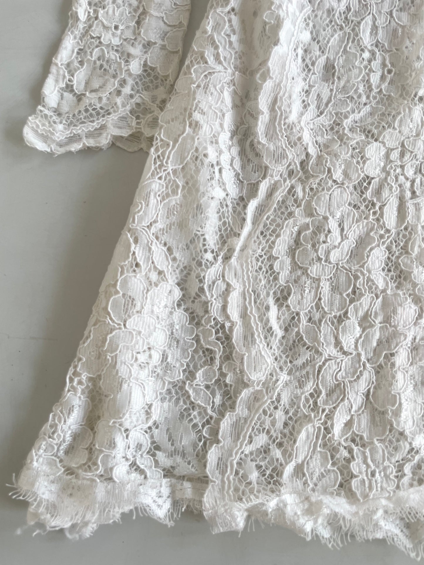 Lacy Sheer Shrug-Bust 34
