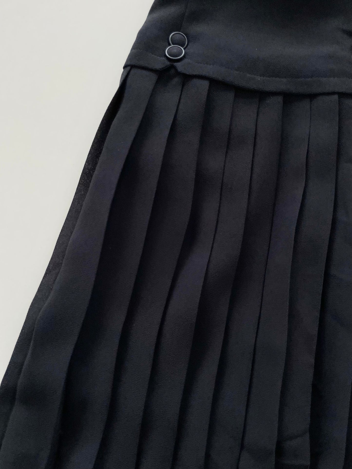 Pleated Black Skirt-Waist 28