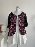 Load image into Gallery viewer, PINK LACEY SHIRT - BUST 52