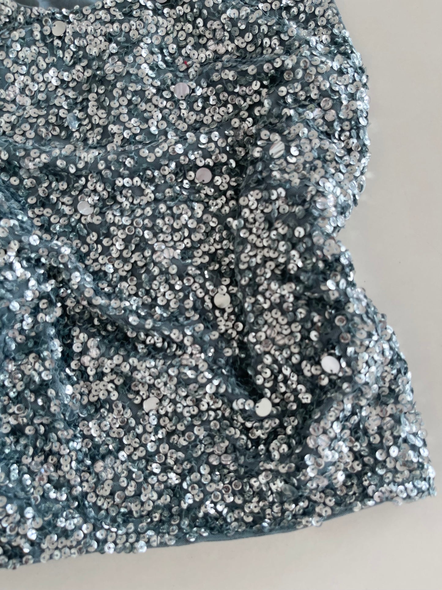 Lace & Beads Sequin Top-Bust 36