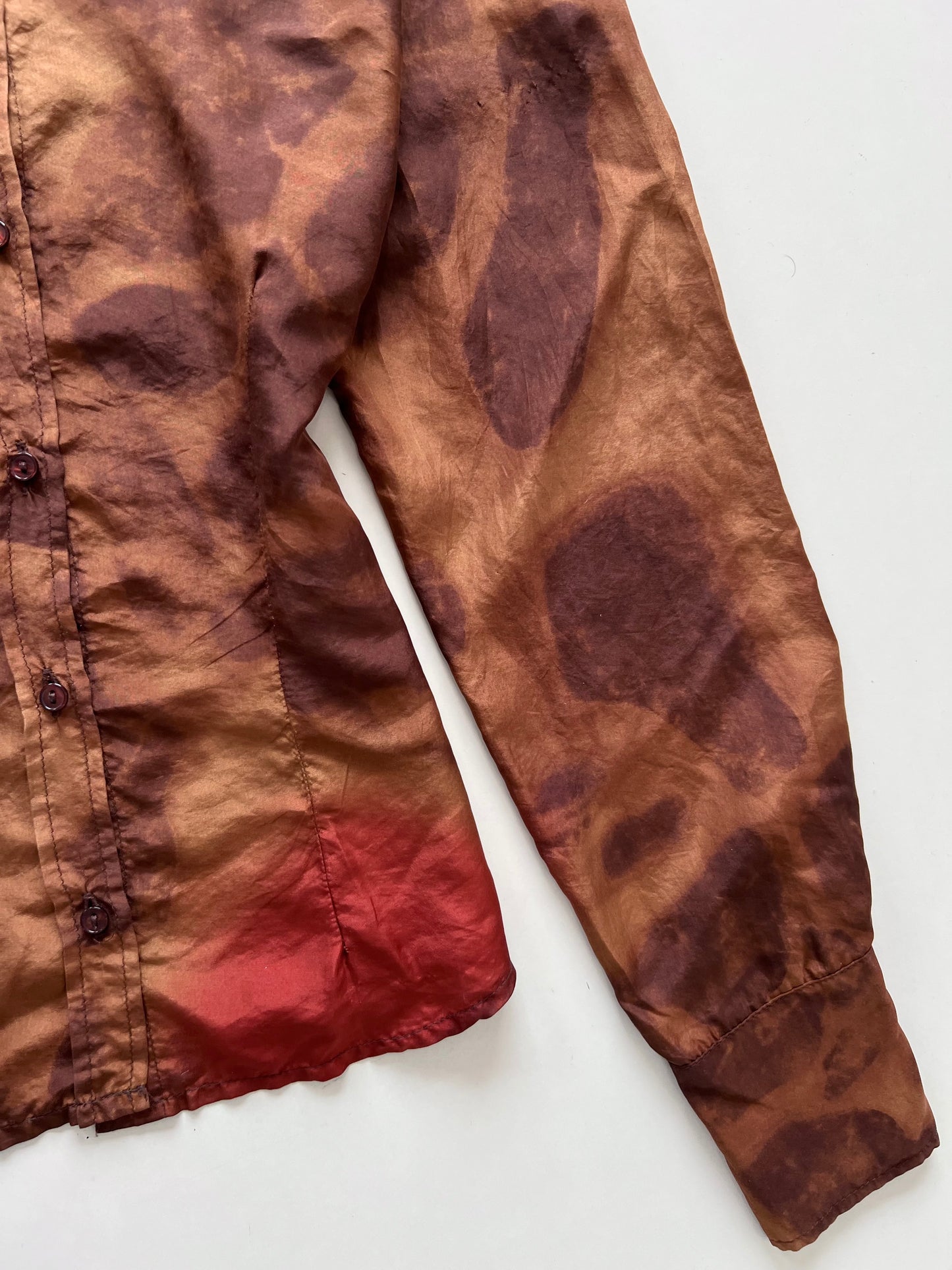 Caractere Vintage Silk Shirt-Bust 40
