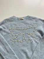 Load image into Gallery viewer, ANGORA BABY BLUE PEARL SWEATER - BUST 38 to 42