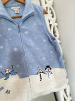 Load image into Gallery viewer, Northern Reflections Embroidered Christmas Sweater-Bust 44