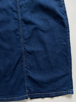 Load image into Gallery viewer, RM DEEP BLUE DENIM SKIRT - WAIST 32 to 34