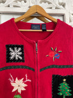 Load image into Gallery viewer, Christmas Sweater Vest-Bust 52