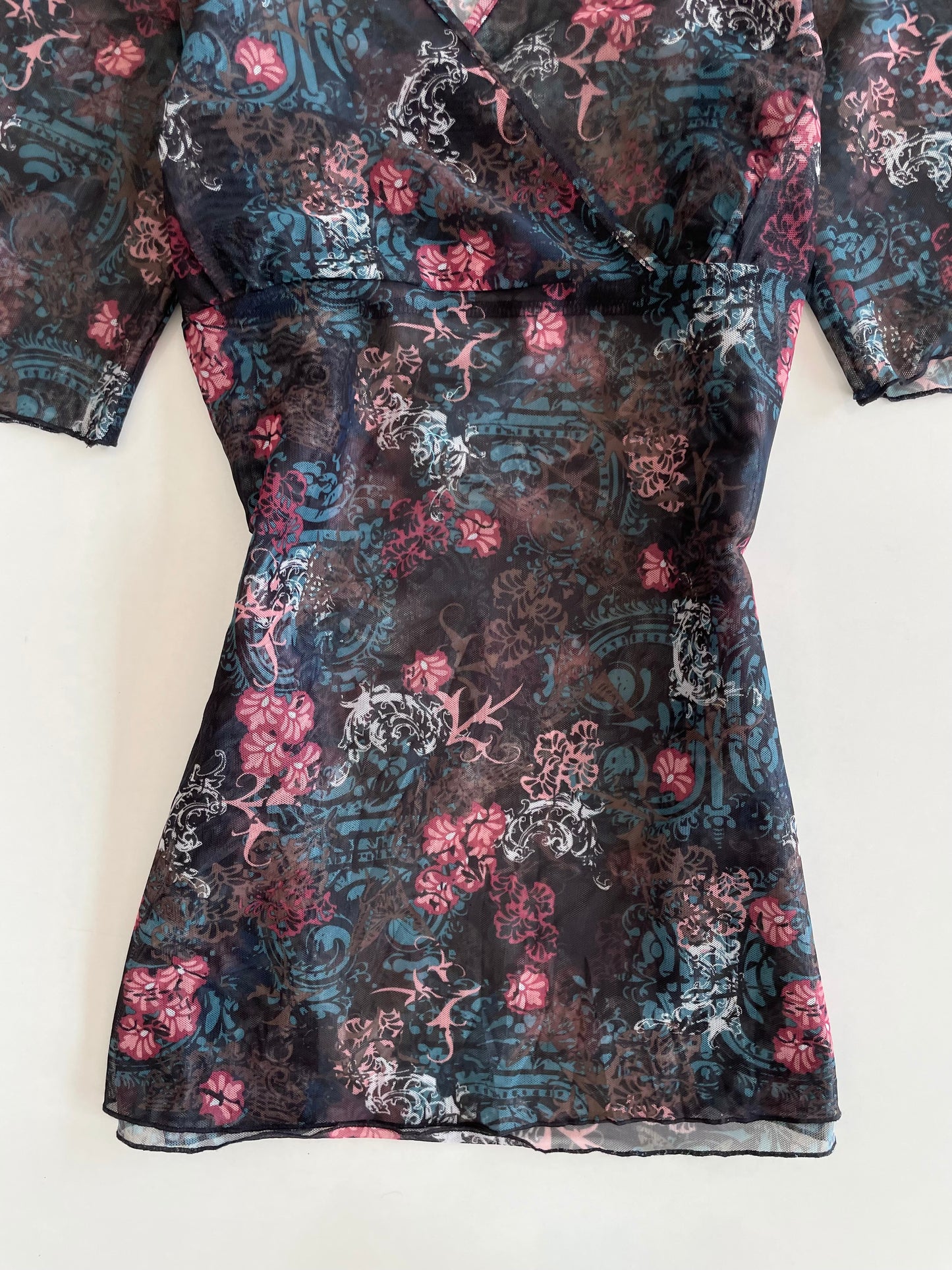East Village Vintage Sheer Top-Bust 40 to 42