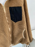 Load image into Gallery viewer, Super Thick Teddy Jacket-Bust 46