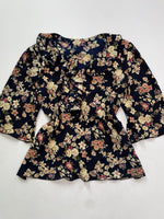 Load image into Gallery viewer, Floral Top with back ties-Bust 42