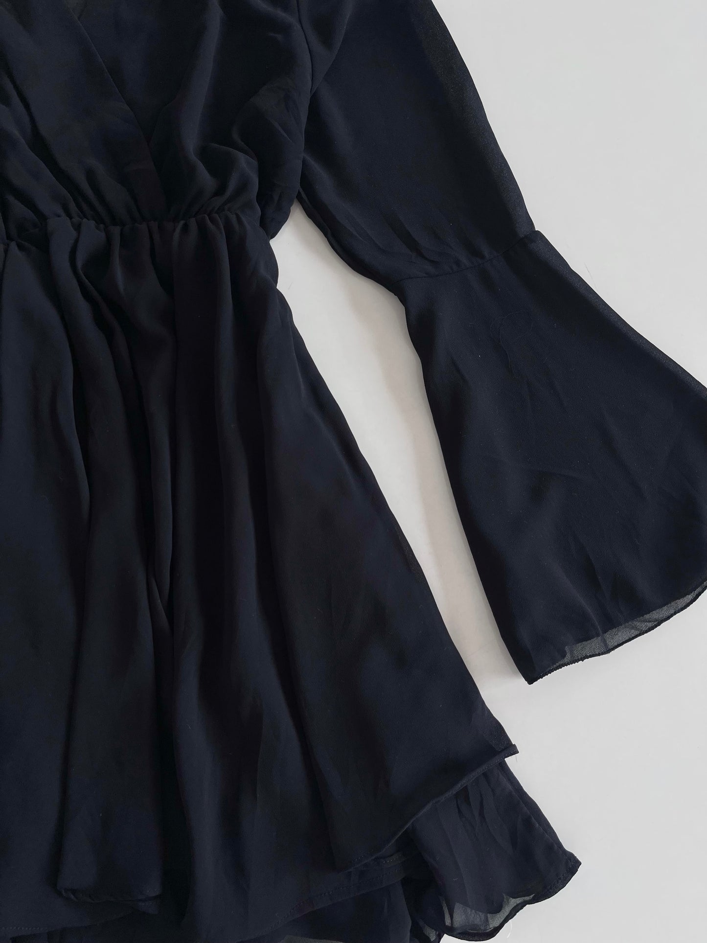 Dramatic Sleeve Dress-Bust 34 to 36