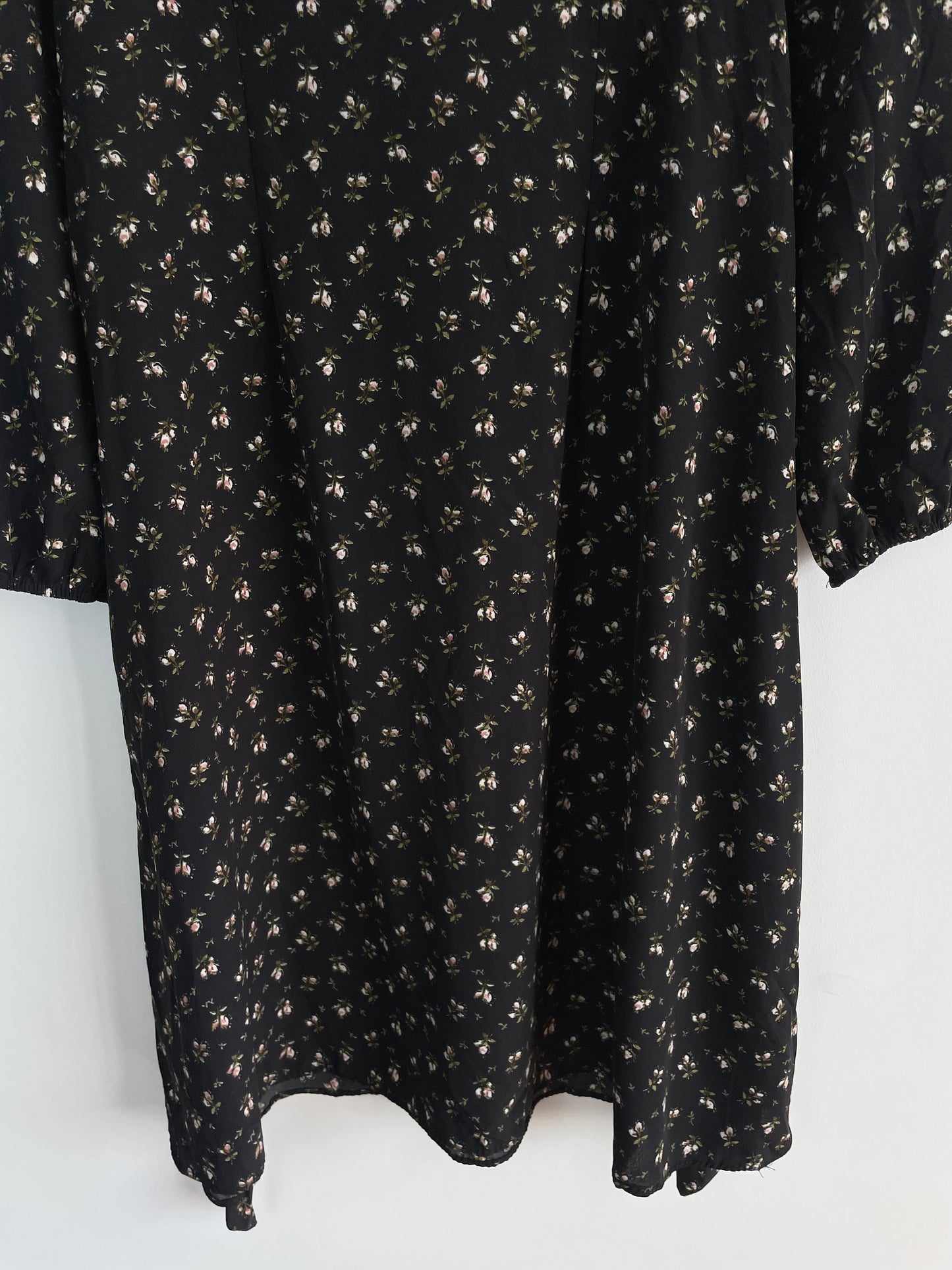 Floral Dress With Ties - Bust 36
