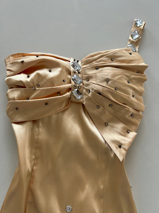 Momoco Satin Vintage Dress-Bust 32