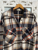 Load image into Gallery viewer, Susy Mix Super Thick Warm Shacket-Chest 44