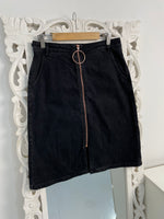 Load image into Gallery viewer, Yishion Denim Long Skirt-Waist 28