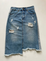 Load image into Gallery viewer, Denim Skirt-Waist 24