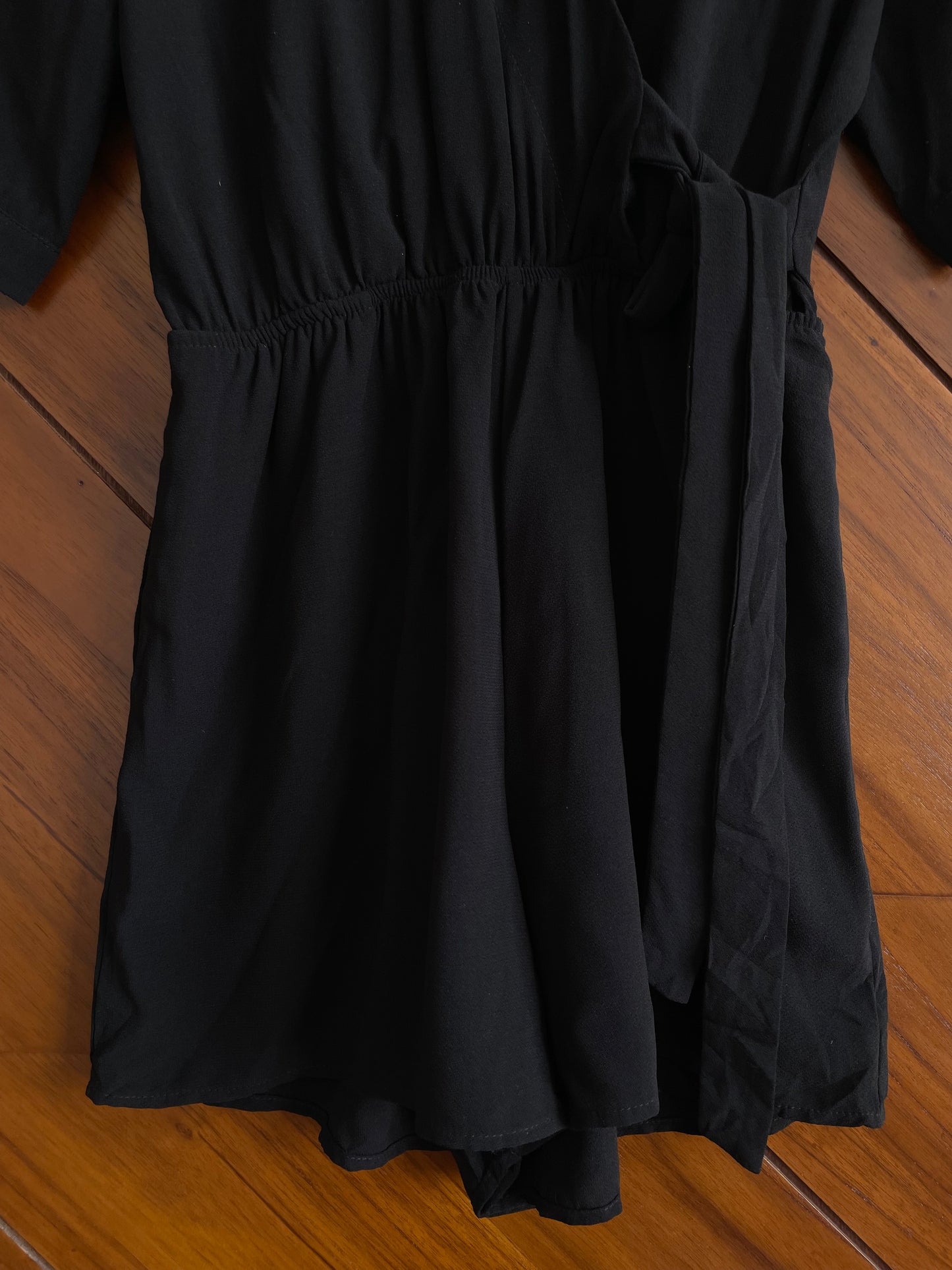 Solid Black Romper-Bust 34