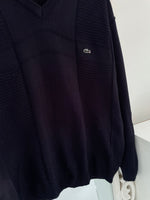 Load image into Gallery viewer, Lacoste Vintage Deep Blue Sweater-Bust 44