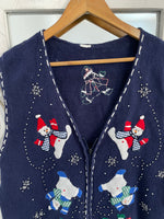 Load image into Gallery viewer, Christmas Sweater Vest-Bust 46